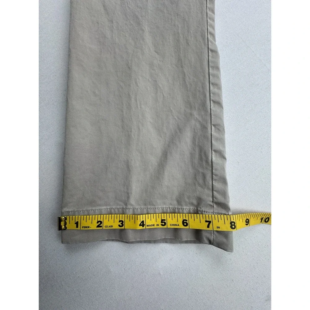 Polo Ralph Lauren Chino Pants Sz 38x30 Beige Flat Front‎ Stretch Straight Fit